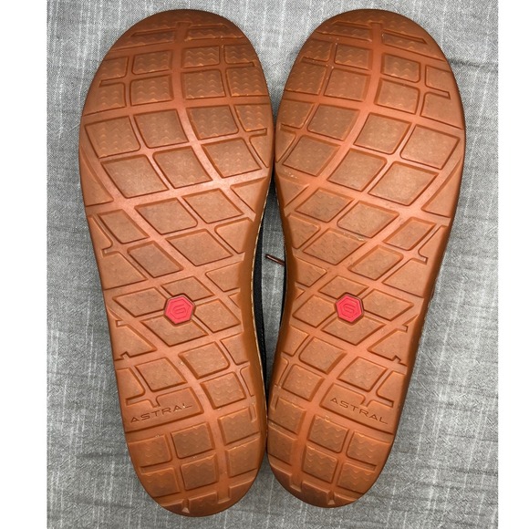 Astral Loyak Mens Water Shoes Black Brown G.15 Rubber Sole NCS22U2 Size 10 - Picture 3 of 7